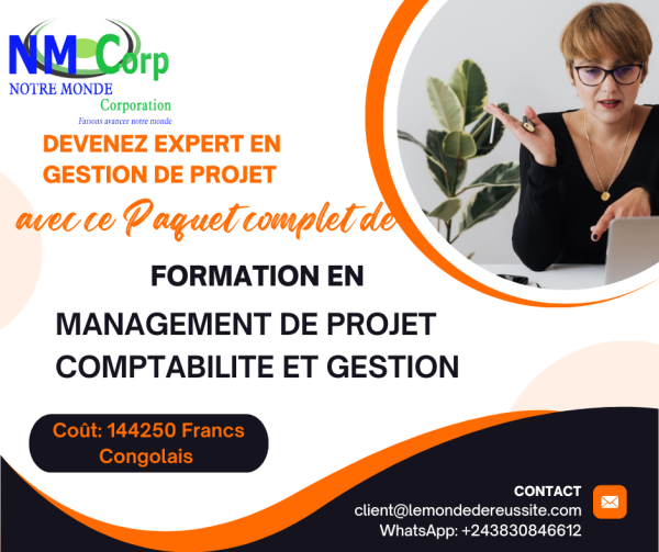 Formation complète en Gestion du Projet, Comptabilité